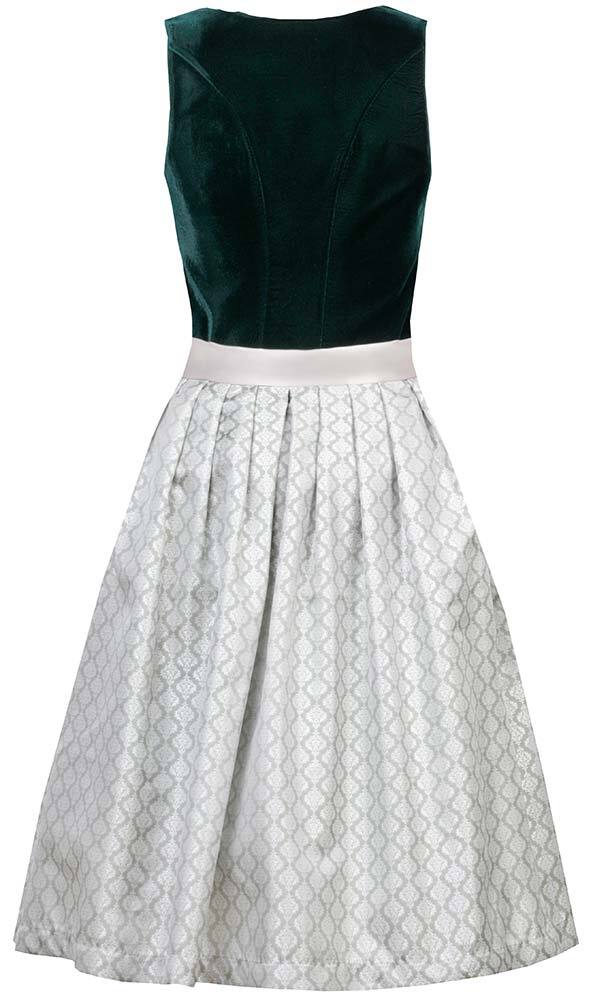 Marjo Dirndl Chera 65er Länge Dunkelgrün