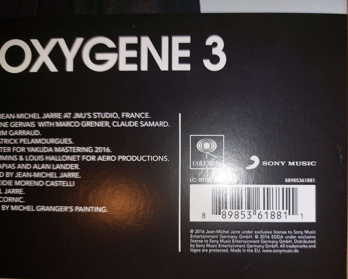 JEAN MICHEL JARRE OXYGENE 3 SIGNED NEW VINYL RECORD.RARE. | eBay