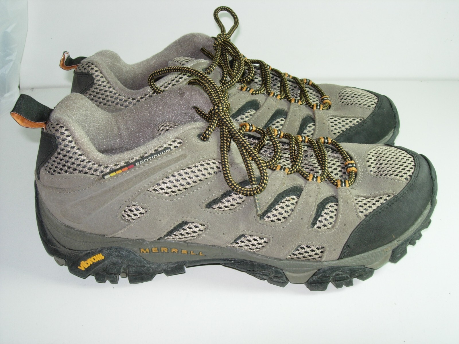 STIVALI DA TREKKING UOMO GRIGI IN PELLE MERRELL CONTINUUM SCARPE TRAIL BASSE TAGLIA 10 5 M