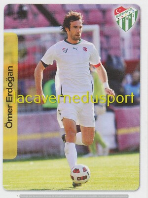 P12 OMER ERDOGAN BURSASPOR STICKER PANINI SPOR TOTO SÜPER LIG 2010 2011