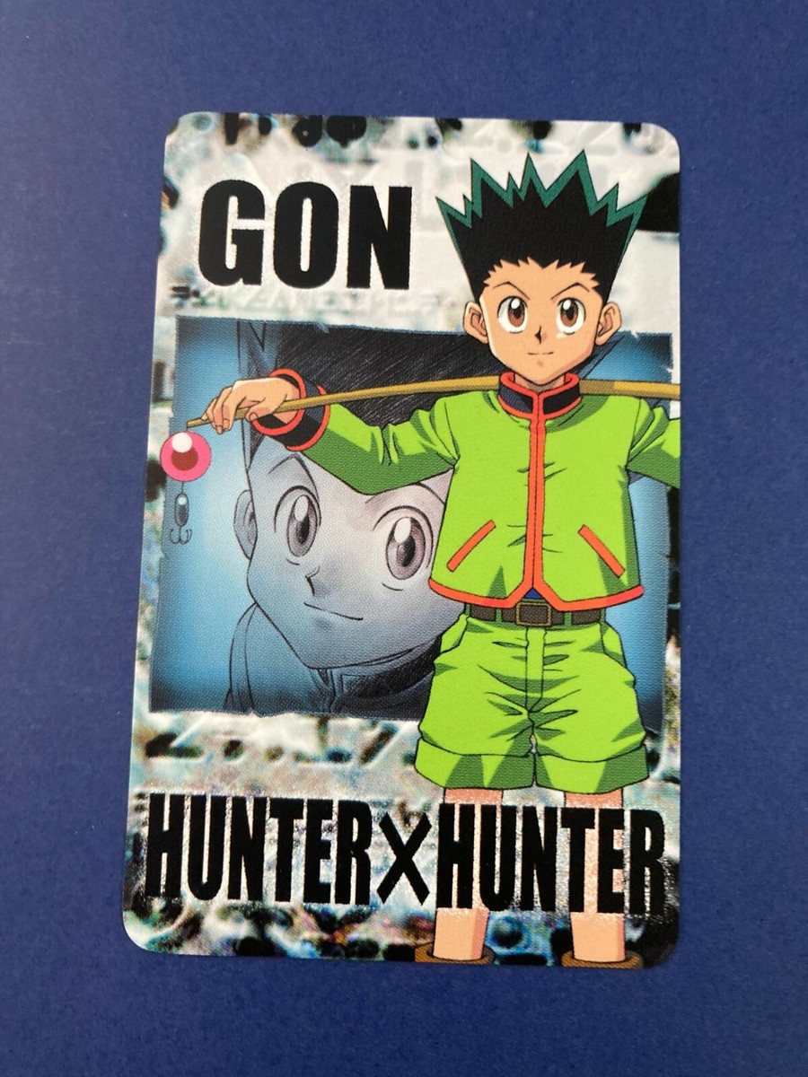 Hunter x hunter promo card Gon 2001 animate BANDAI Japanese F/S | eBay