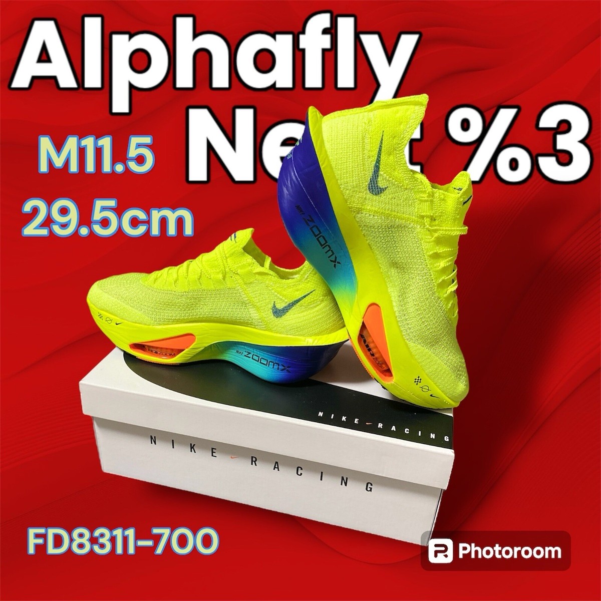 29.5cm NIKE 有り難かっ AIR ZOOM ALPHAFLY NEXT% FK2