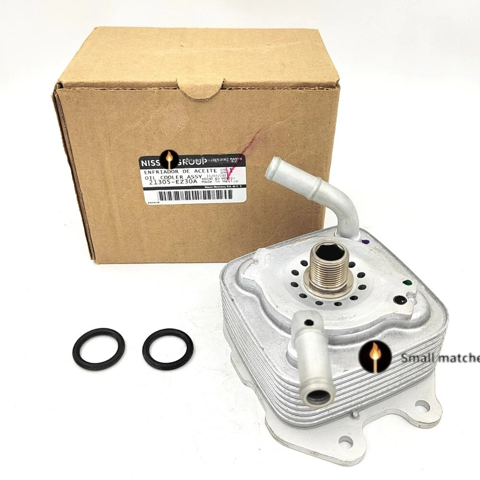 NEW OEM Oil Cooler （21305-EZ30A） For Nissan Armada NV Titan INFINITI QX56 QX80 — 第 3/4 张图片