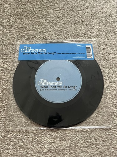 The Courteeners - What Took You So Long  7” Etched Vinyl Single UK New