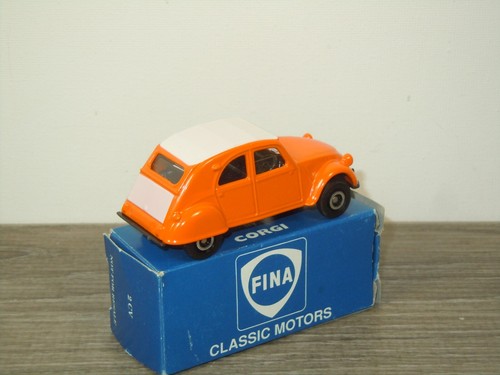 Citroen 2CV - Corgi Fina - Length 7,3cm - in Box *67618 - Picture 2 of 2