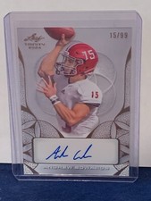 Andrew Edwards 2024 Leaf Trinity Football Clear Auto 15/99 Henderson