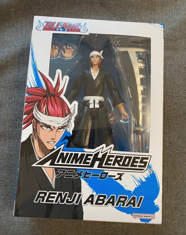 Figurine Bleach Renji Abarai Bandai Neuve Sans Défaut sous Boîte Scellée d'Origine