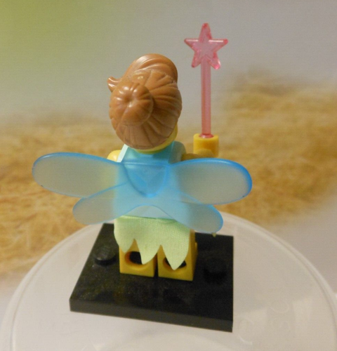 LEGO 8833-9 MINI FIGURES Series 8 FAIRY COL121 wings skirt wand Tinkerbell 2012 - Picture 2 of 2