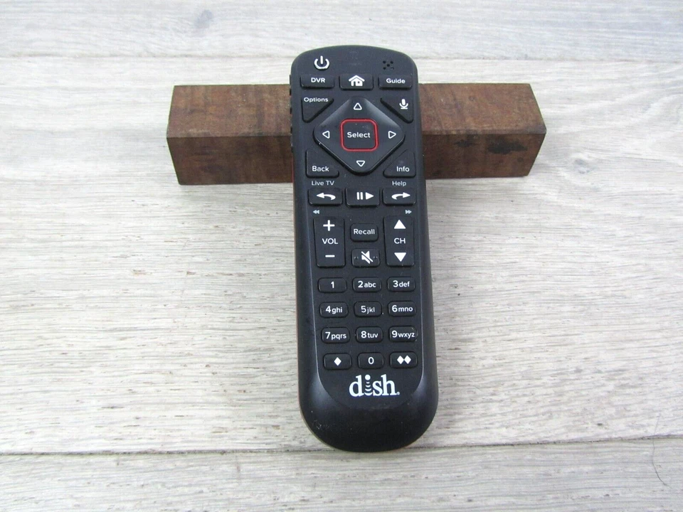 Dish Network Hoppers 54.0 Satellite Receiver Remote Control Black Tested & Ready - Image 2 of 4