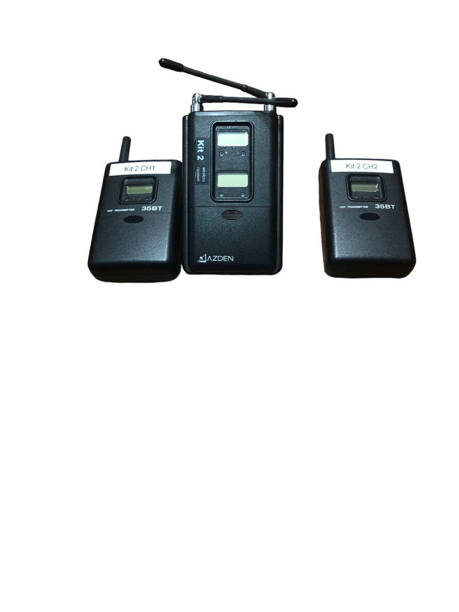 Azden 325UPR Dual-Channel Wireless Microphone System | eBay Azden 325UPR Dual-Channel Wireless Microphone System | eBay
