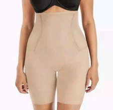 New Maidenform High Waist Thigh Slimmer Firm Shapes Wear Size Medium DM5001