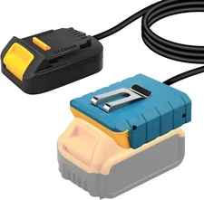 Battery Extension Cord Belt Battery Adapter Tool for Dewalt for Bosch 18V 20V
