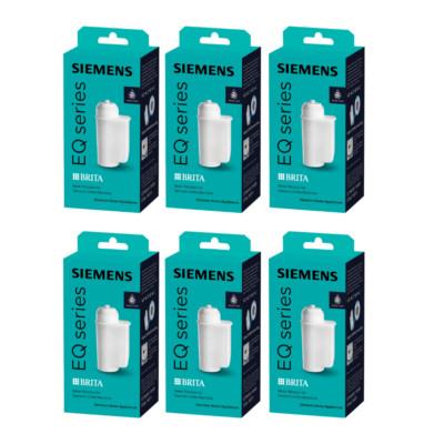 SIEMENS Wasserfilter 6 x TZ70003 Brita Intenza Filterpatrone für alle EQ Filter 