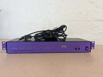 COMPUCABLE MFG. GROUP Power Reach KVM Switch 8-Ch. KVM-801PR-OSD w/ Power Supply