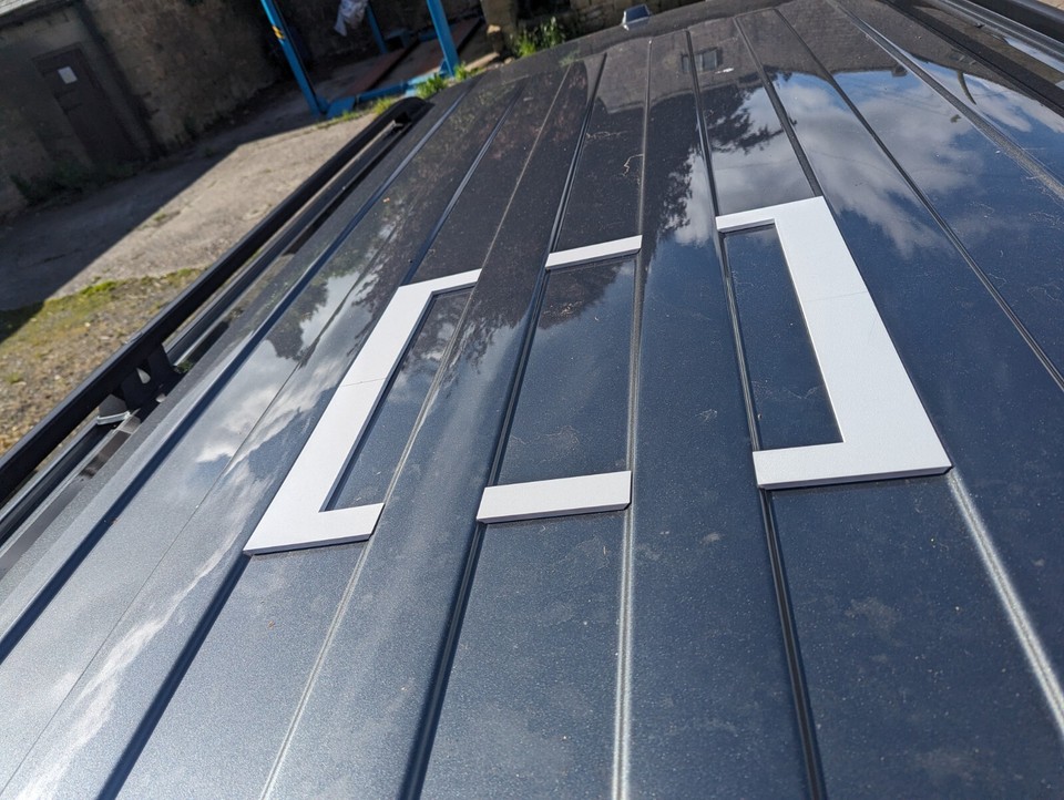 MK6 & MK7 Roof Ford Transit vent Skylight infill Fitting Frame Campervan Maxxair eBay