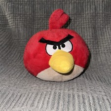 Angry Birds RED Bird 9" Plush Stuffed Toy - NO SOUND - Smoke Free Home