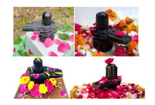 80g Black Marble Stone Lord Shiva Shivling Idol Statue Shiva Lingam Temple india