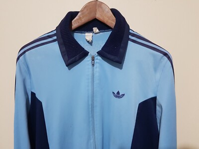 トップス 70s Vintage  Ventex Jacket adidas Early 70s Vintage Ventex Trefoil Blue Track Top Jacket
