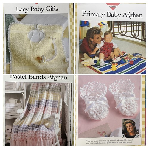 Vanna White Afghan Crochet Favorites Pattern Binder 30 Patterns Leaflets 1990's - Picture 8 of 14