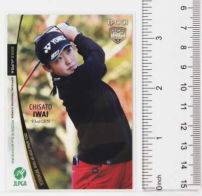 CHISATO IWAI (93 Gen) - 2022 JLPGA Women's Golf Trading Card