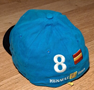 Casquette Renault F1 Team Alonso - Formule 1, Snapback Bleue, Taille Unique
