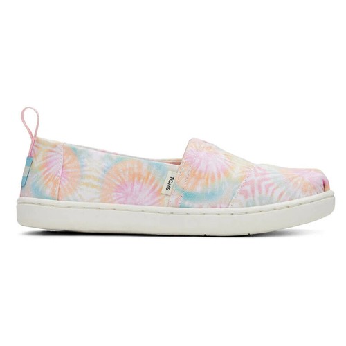 Toms Youth Candy Pink Tie Dye Canvas - Picture 26 of 35
