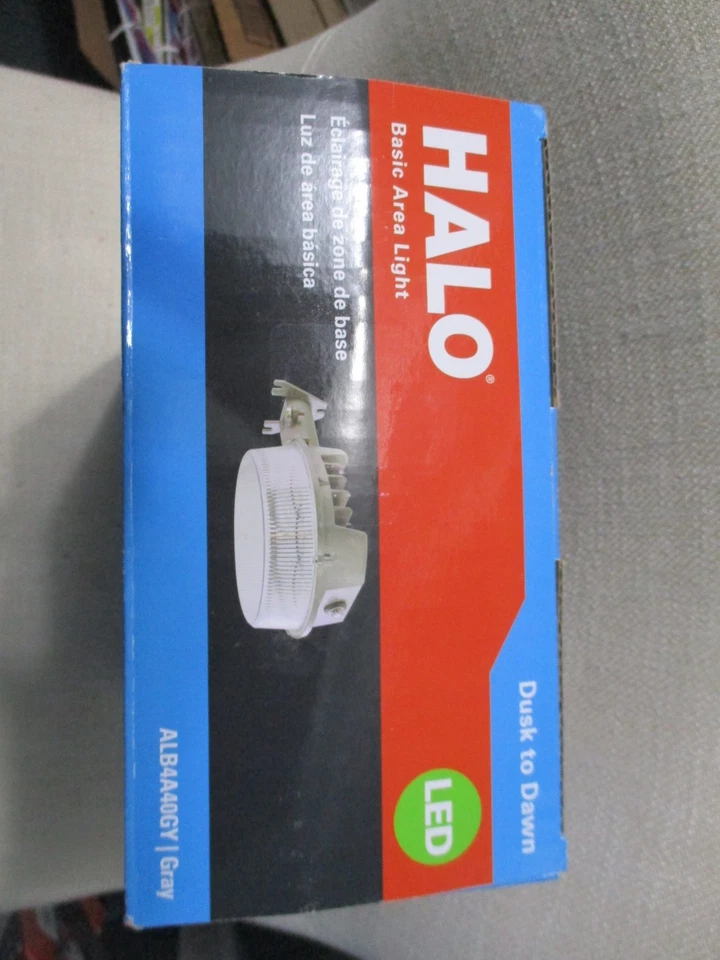 Halo Outdoor ALB Integrated LED Basic Area Light 250-Watt 4000 Lumens Gray - Image 3 of 4