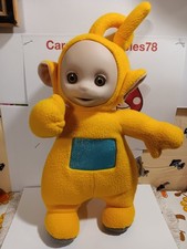 VINTAGE TELETUBBIES LAA-LAA YELLOW PLAYSKOOL 1998 MISSING AUDIO BOX STUFFED...