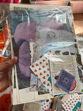 Large Junk Journal Ephemera Mystery Pack: Vintage Paper Goods, Scrapbook Mix