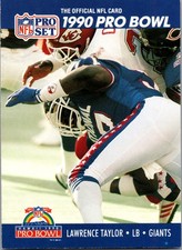 1990 Pro Set #422 Lawrence Taylor