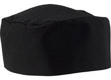 Black Chef Hat - Adjustable. One Size Fit Most 1