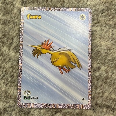 Dittomon Fearo Fearow 36 1st Edition Jungle Set Fan Art Chef Ken Lee Full Art D1