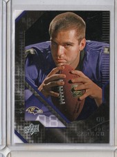 2008 Upper Deck JOE FLACCO Baltimore Ravens ROOKIE CARD #17. rookie card picture