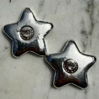 AGD SELLER MADE Poured / Cast Silver STAR 1 oz .999 Fine Silver