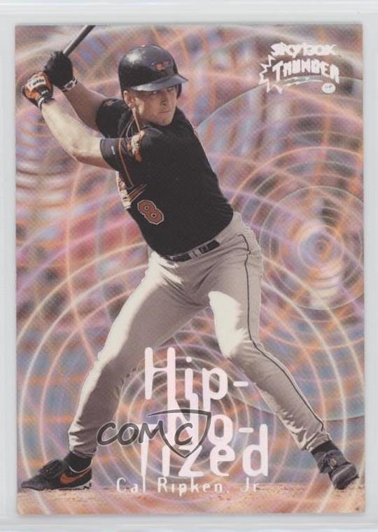 1999 Skybox Thunder Hip-No-Tized Cal Ripken Jr #10(H) HOF 4hj