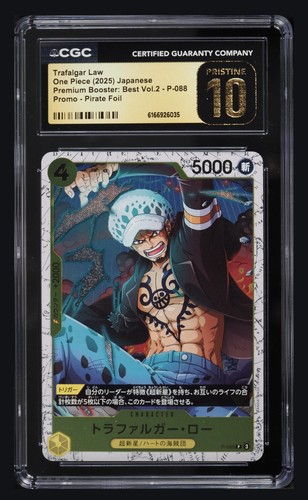 Trafalgar Law (Pirate Foil) graded CGC 10 for sale on eBay