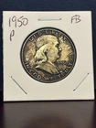1950-P Franklin Half Dollar – Full Bell Lines, Strong Strike, Heavy Toning