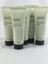 3 AHAVA Deadsea Time To Clear Purifying Mud Mask .68oz New w/seal