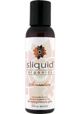 Sliquid Organics Botanically Infused Stimulating Intimate Glide Lubricant 2oz