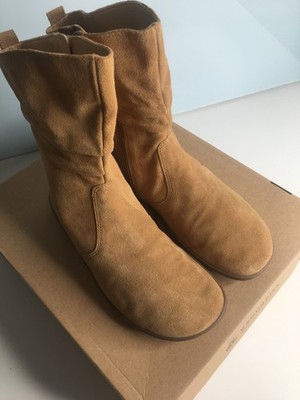 GROUNDIES Odessa GO1 Damen, Barfuß-Stiefelette - wie NEU, Größe 39, Farbe beige