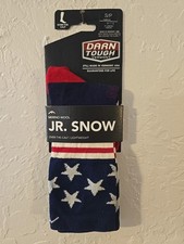 Darn Tough Merino Wool Jr Snow OTC Midweight Cushion Socks Captain USA Juniors S