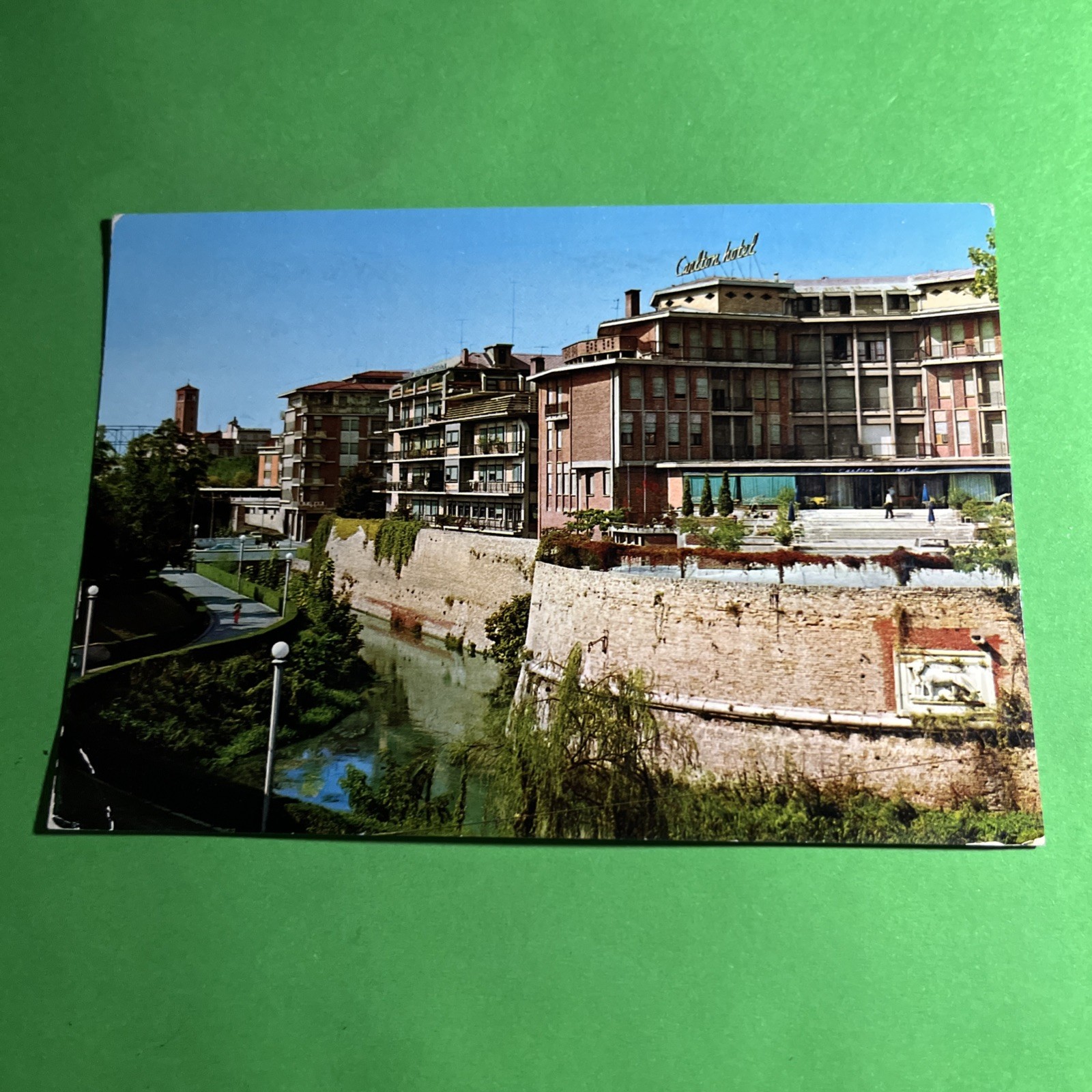 TREVISO BASTIONI ALTINIA - VIAGGIATA - CARTOLINA A COLORI COLLEZIONE