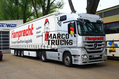 LKW Foto Mercedes-Benz Actros 1844 Planensattelzug Deutschland silver Ham #e6is