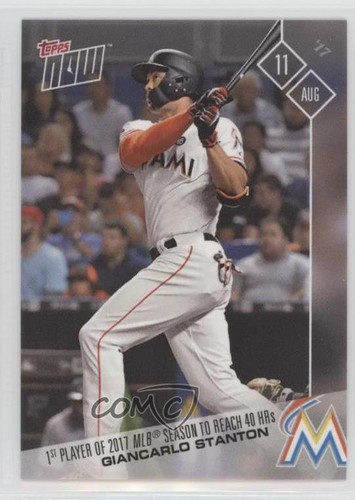 2017 Topps Now 466 Giancarlo Stanton
