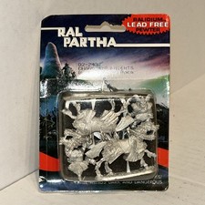 Ral Partha 02-243 Chaos Mounted Knights Metal Miniature 6 Pcs