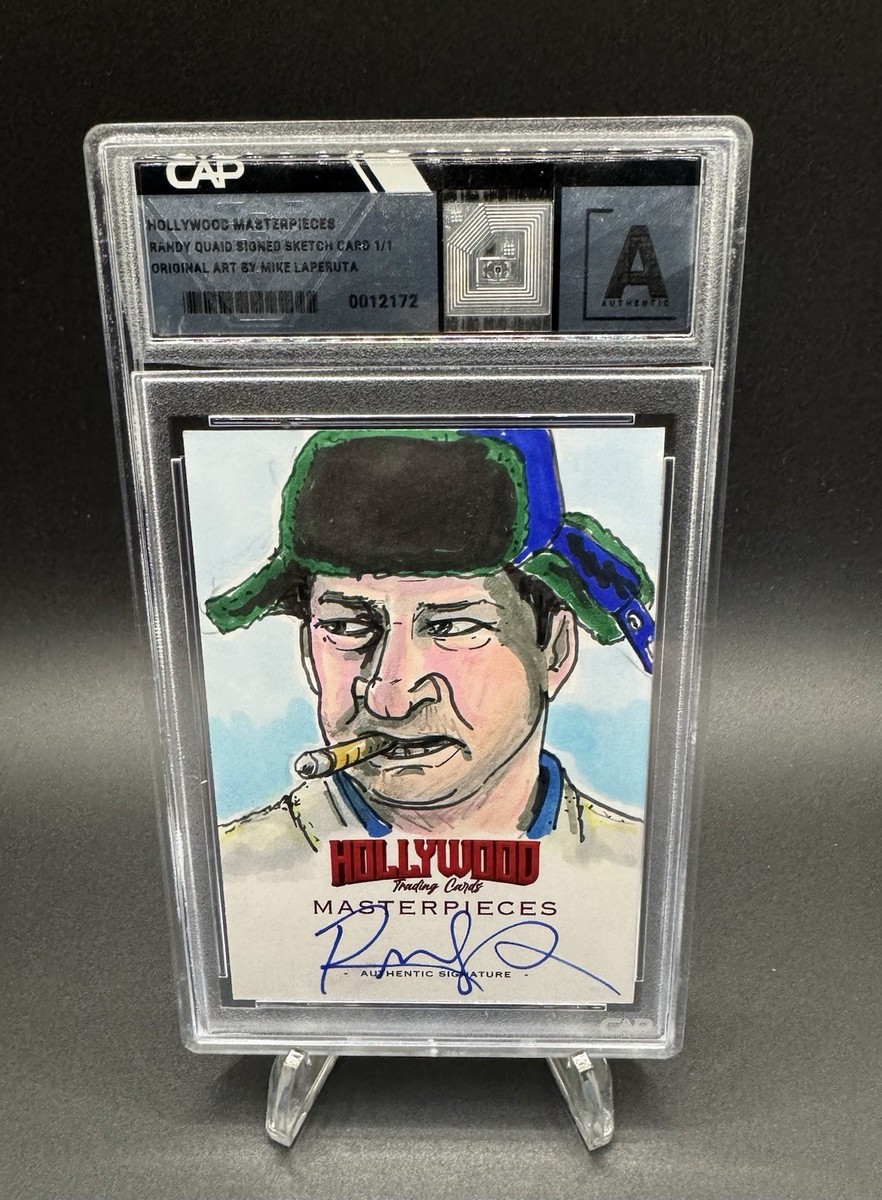 その他 Hollywood Masterpieces Randy Quaid 1/1 2025 Hollywood Masterpieces Randy Quaid Auto 1/1 Sketch by Mike