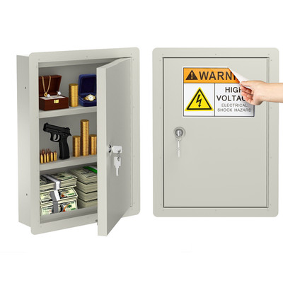 Pochar Hidden In Wall Safe Between Studs Secure Storage Gun Safe, 15.75''x21.15''