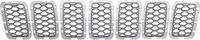 Diederichs 2613340 KüHlergitter, Frontgrill FüR Jeep Grand Cherokee IV (Wk, WK2)