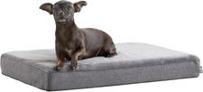 Barkbox Orthopedic Dog Bed with Memory Foam, Premium Comfort for Small, Grey