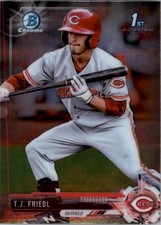2017 Bowman Chrome Mini Prospects #BCP71 T.J. Friedl - BB